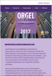 orgel.kultursommer.de - Screenshot