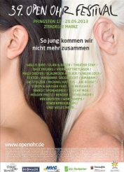 Plakat Open Ohr 2013